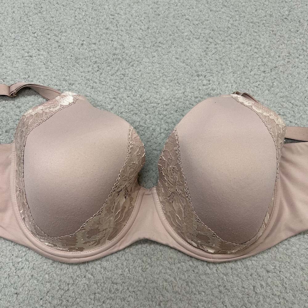 Soma Bra 42DD T-Shirt Bra Embraceable Full Coverage Lace Trim